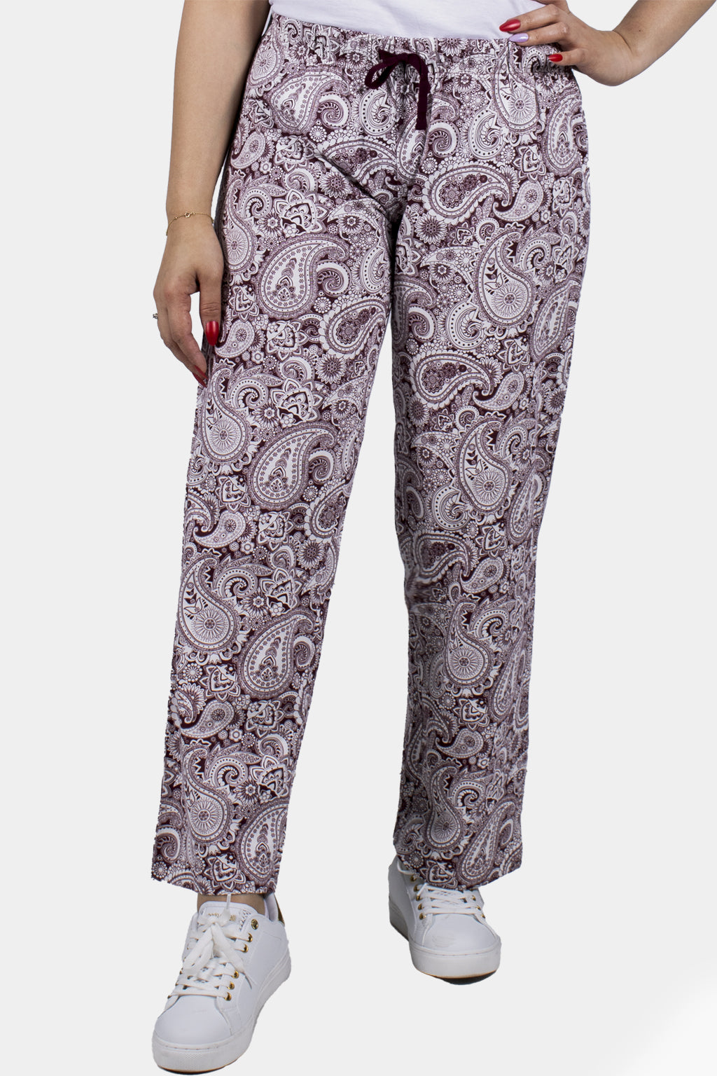 Bianco Nero Printed Pajamas Bottom