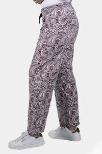 Thumbnail for Bianco Nero Printed Pajamas Bottom