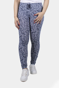 Thumbnail for Bianco Nero Printed Leggings