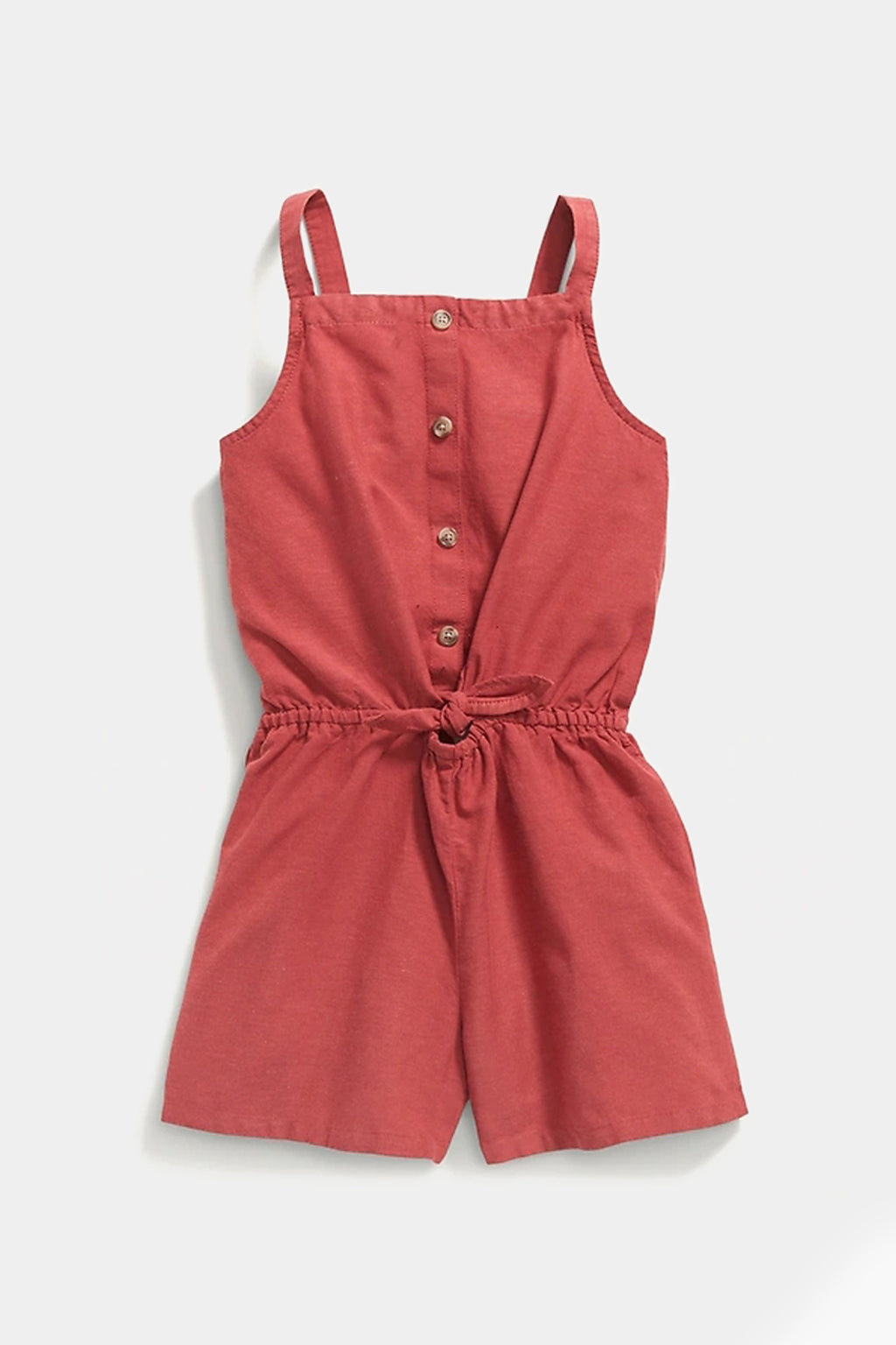 Old Navy - Sleeveless Tie-Front Romper for Girls