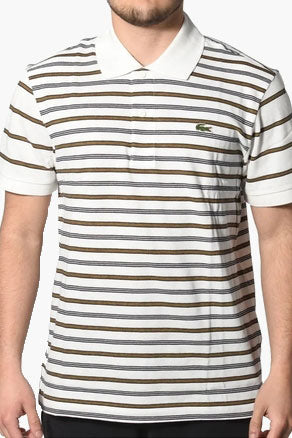 Lacoste - Men's Heritage Regular Fit Color Block Polo Shirt