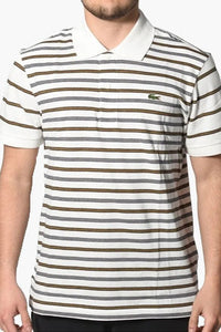 Thumbnail for Lacoste - Men's Heritage Regular Fit Color Block Polo Shirt
