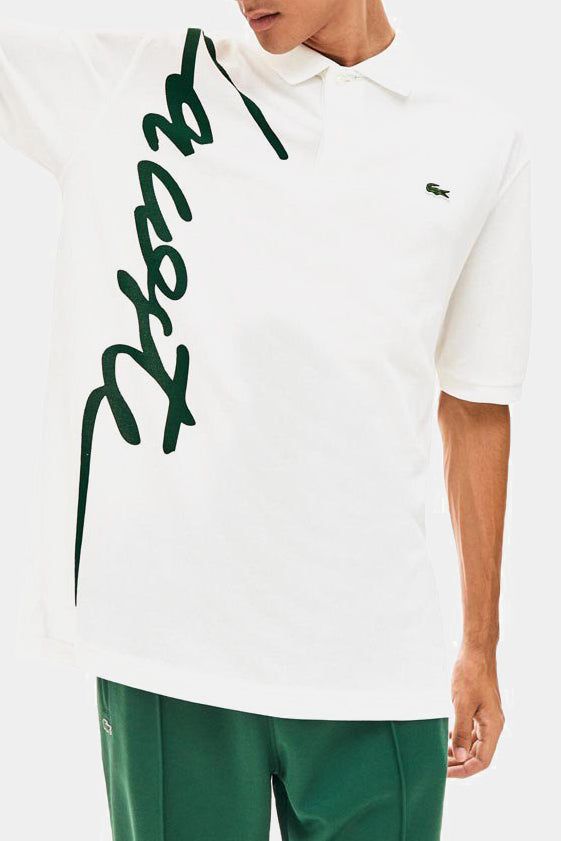 Lacoste - Live Loose Fit Signature Cotton Polo Shirt (Unisex)