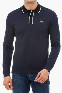 Thumbnail for Lacoste - Men's Regular Fit Textured Cotton Polo