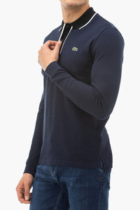 Thumbnail for Lacoste - Men's Regular Fit Textured Cotton Polo