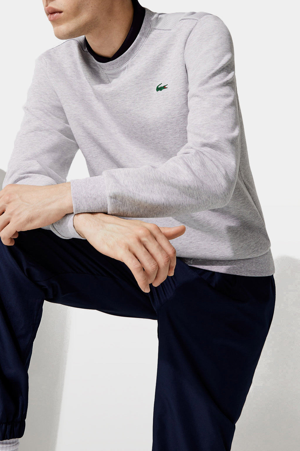 Lacoste - Sport Mesh Panels Sweatshirt