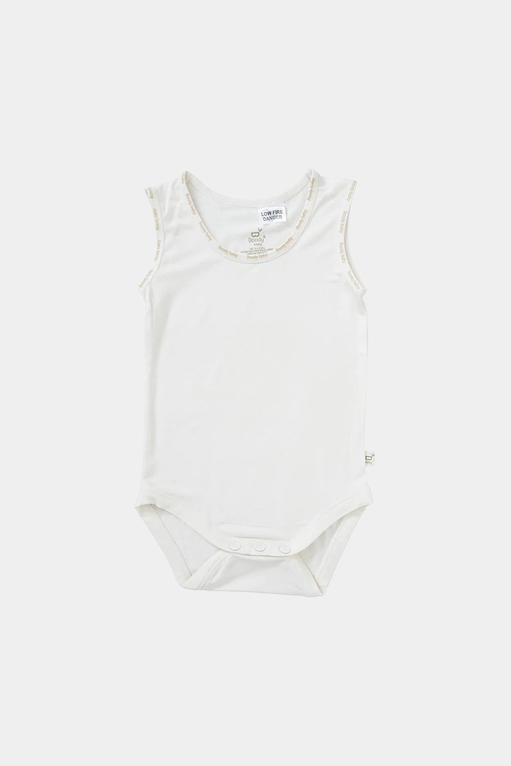 Boody - Sleeveless Bodysuit with Elastic Trim