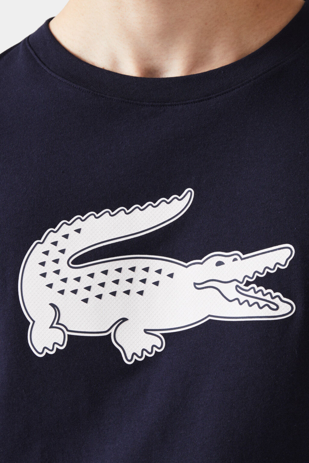 Lacoste - Sport 3d Print Crocodile Breathable Jersey T-shirt