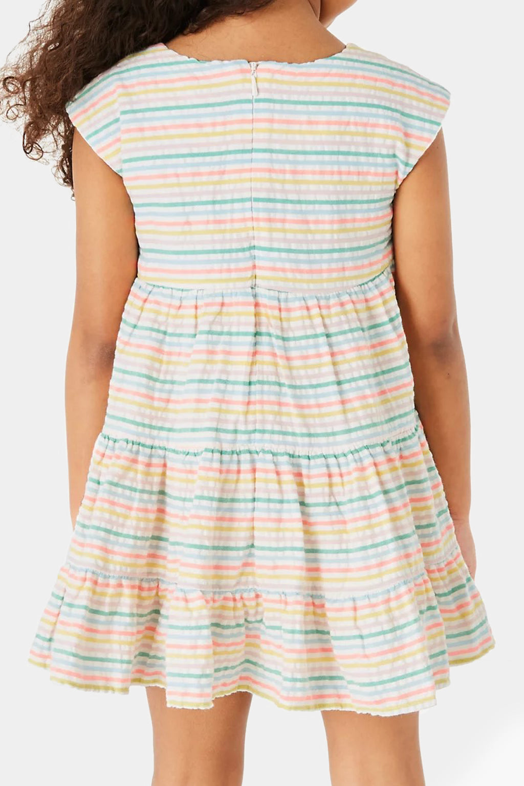 Marks & Spencer - Cotton Seersucker Striped Dress