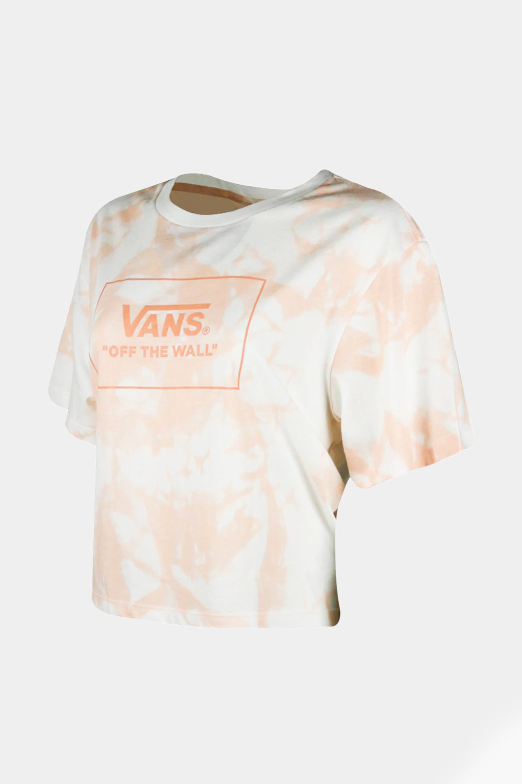 Vans - Off The Wall Pink & White Tie-Dye Crop