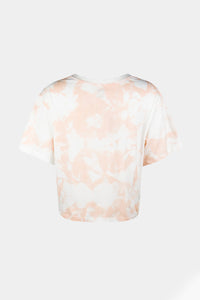 Thumbnail for Vans - Off The Wall Pink & White Tie-Dye Crop