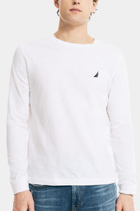 Thumbnail for Nautica - Solid Long Sleeve Crewneck Tee T-Shirt