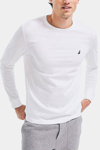 Thumbnail for Nautica - Solid Long Sleeve Crewneck Tee T-Shirt